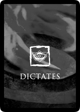 Dictates